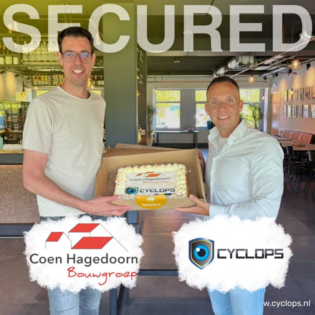 Cyclops Security en Coen Hagedoorn Bouwgroep officieel partners